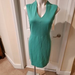 4. Collective new with tags teal pencil dress, size 8